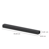 Sony 5.1 Channel Dolby Digital Soundbar home theatre system with Bluetooth Connectivity (Black)-HT-S20R