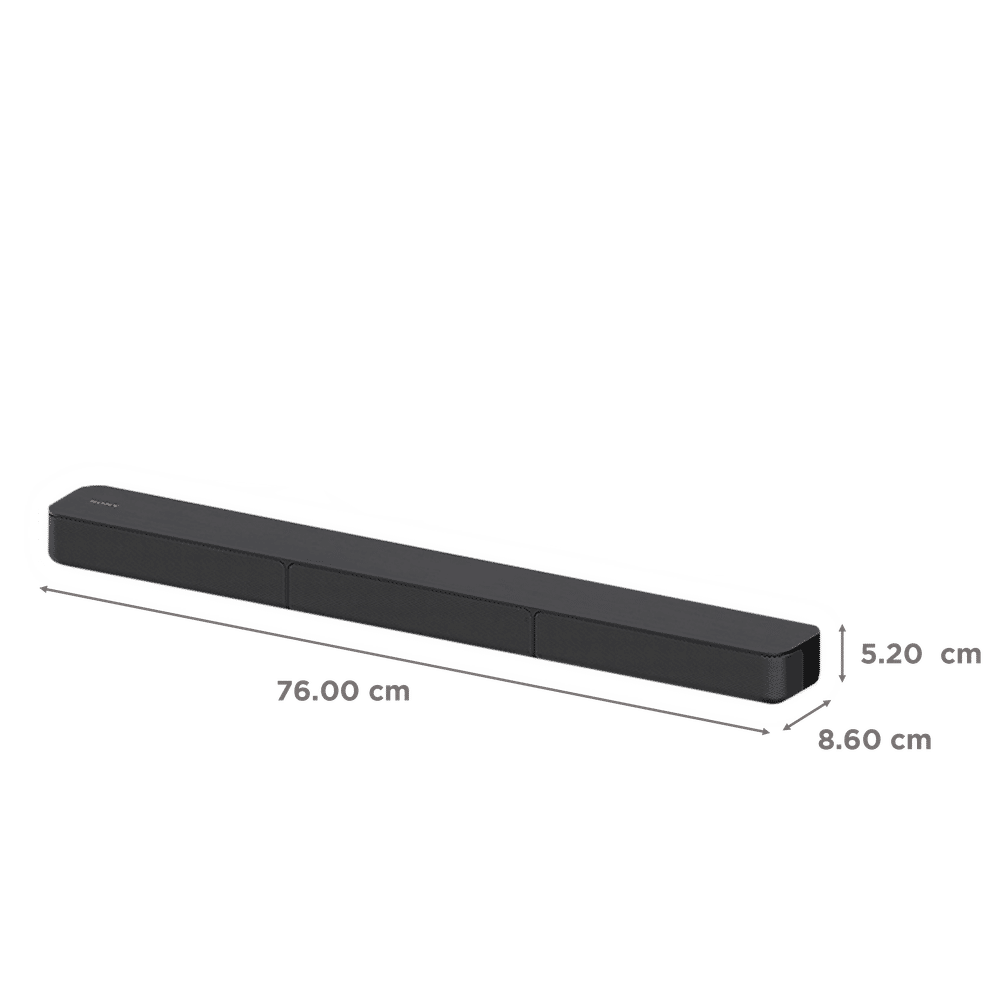 Sony 5.1 Channel Dolby Digital Soundbar home theatre system with Bluetooth Connectivity (Black)-HT-S20R