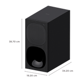 Sony 5.1 Channel Dolby Digital Soundbar home theatre system with Bluetooth Connectivity (Black)-HT-S20R