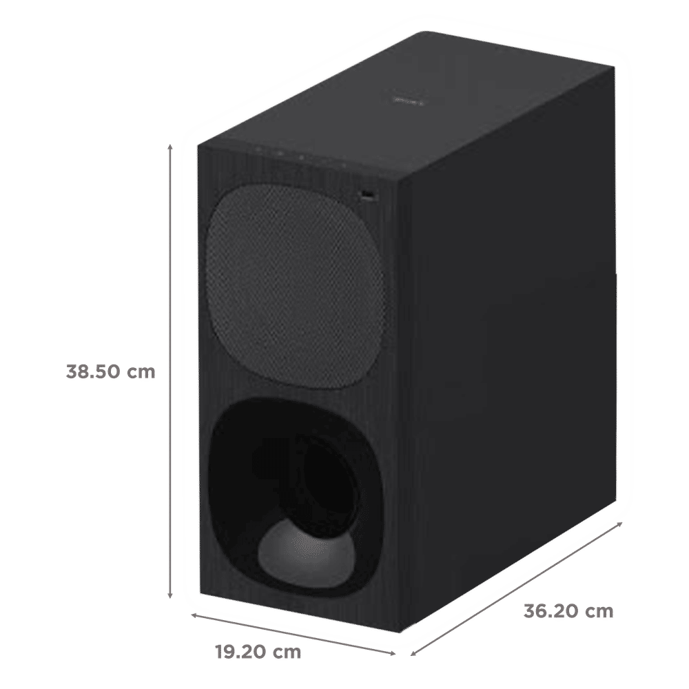 Sony Real 5.1ch Dolby Audio Soundbar  with Subwoofer & Wireless Rear Speakers, (600W) HT-S40R