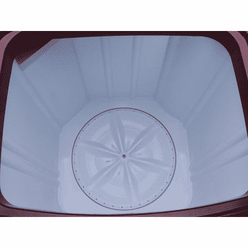 Onida Liliput 9kg Semi-Automatic Top Load Washing Machine | Ideal for Large Families | Storm Pulsator Wash & HydroLogic Pulsator | Shock & Rust Proof Body | Lava Red- W90W