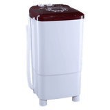 Onida Liliput 9kg Semi-Automatic Top Load Washing Machine | Ideal for Large Families | Storm Pulsator Wash & HydroLogic Pulsator | Shock & Rust Proof Body | Lava Red- W90W
