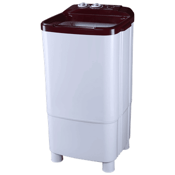 Onida Liliput 9kg Semi-Automatic Top Load Washing Machine | Ideal for Large Families | Storm Pulsator Wash & HydroLogic Pulsator | Shock & Rust Proof Body | Lava Red- W90W