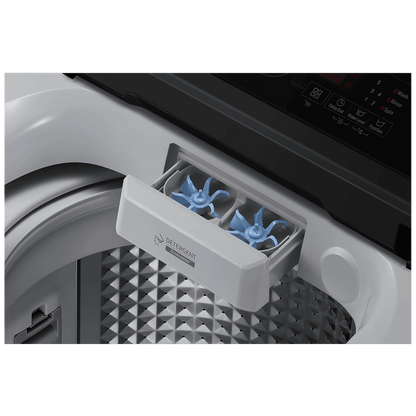 Samsung 7 Kg, Inverter Ecobubble, 5 Star, Fully Automatic Top Load Washing Machine (WA70BG4441BYTL,Grey)