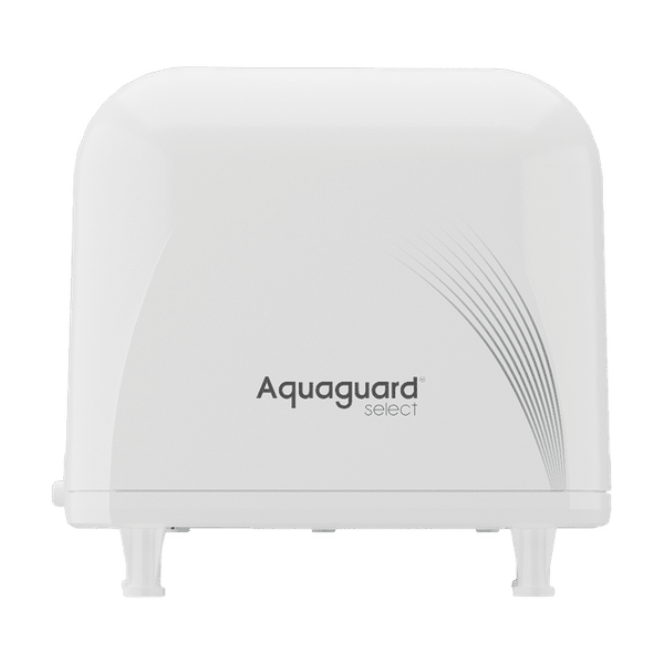 Aquaguard Select Designo Under the counter (UTC) 8L RO + UV + MTDS Smart Water Purifier with Active Copper Zinc Booster and Biotron Technology (White)