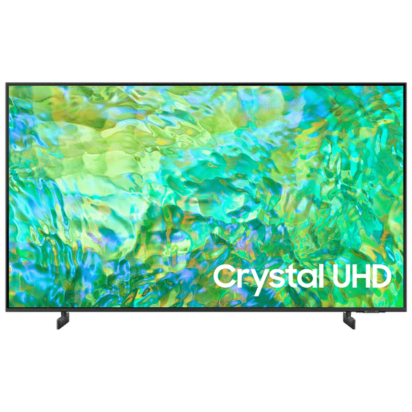 Samsung 55" 138 CM 4K (UHD) Tizen Smart LED TV - UA55CU8000 With crystal 4k processor, voice and solar cell remote and Q Symphony Audio Technology - GMC Digital