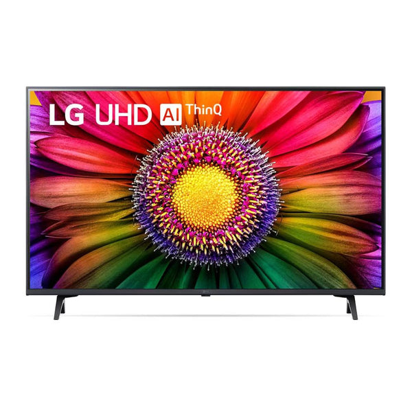 LG UHD TV UR80 43 (108cm) 4K Smart TV | WebOS | ThinQ AI | 4K Upscaling-43UR8050PSB