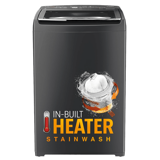 Whirlpool 7.5 kg Fully Automatic Top Load Washing Machine with In-built Heater Grey  (SW PRO PLUS H 7.5 KG Mid Night Grey 10YMW)-31631