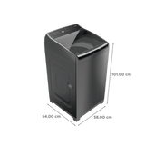 Whirlpool 7.5 kg Fully Automatic Top Load Washing Machine with In-built Heater Grey  (SW PRO PLUS H 7.5 KG Mid Night Grey 10YMW)-31631