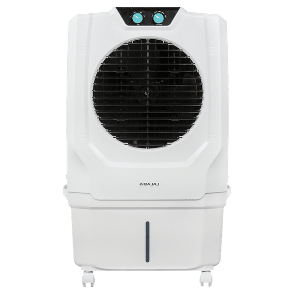 BAJAJ Shield Specter 55 Litres Desert Air Cooler (Honeycomb Cooling Pads, White) With 3 Years Motor & Pump Warranty