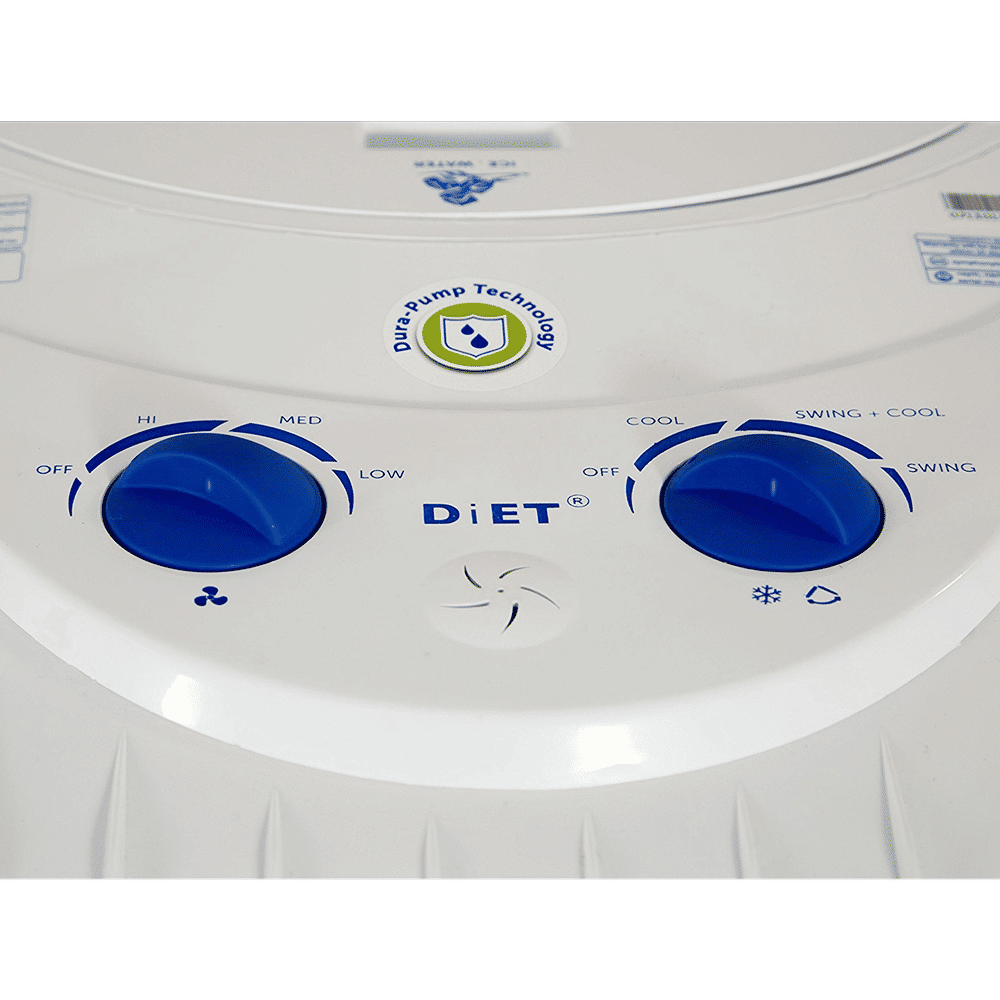 Symphony Diet 50T 50 Litres Tower Air Cooler with i-Pure Technology (Cool Flow Dispenser, White)