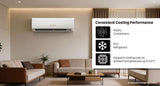 O General 1.5 Ton 2 Star Fixed Speed Split Air Conditioner | R32 Refrigerant | 100% Copper Condenser | Hyper Tropical Rotary Compressor | Coanda Airflow | Anti-Bacterial Filter | Blue Fin Coating | High Cooling @ 52°C-(ASGA18BMAA-B, White)