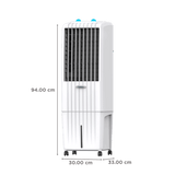 Symphony Diet 22T 22 Litres Personal Air Cooler with i-Pure Technology (Cool Flow Dispenser, White),(DIET22T)
