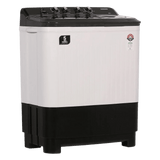 SAMSUNG 10.5 kg 5 Star Semi Automatic Washing Machine with Hexa Storm Pulsator (WT10C4260GG/TL, Light Gray)