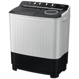 SAMSUNG 10.5 kg 5 Star Semi Automatic Washing Machine with Hexa Storm Pulsator (WT10C4260GG/TL, Light Gray)