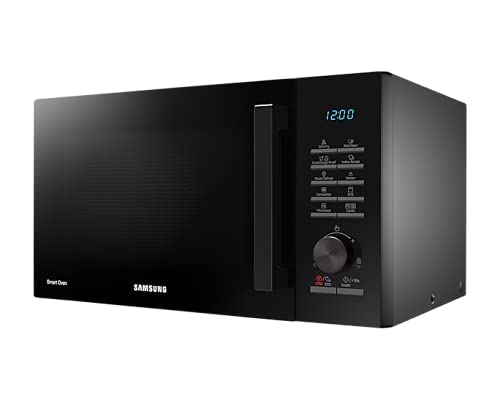 Samsung 28 L Convection Microwave Oven with Moisture Sensor (MC28A5145VK, Black, SlimFry)