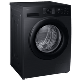 Samsung 12 kg, 5 Star, AI Ecobubble, Super Speed, Wi-Fi, Hygiene Steam with Inbuilt Heater, Digital Inverter, Fully-Automatic Front Load Washing Machine (WW12DG5B24ABTL, AI EcoBubble, Black)