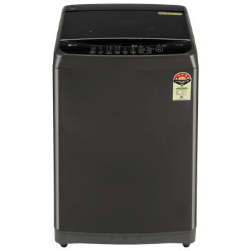 LG 12 kg 5 Star Inverter Fully Automatic Top Load Washing Machine (T12SJMB1Z, Smart Inverter Motor, Middle Black)