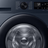 Samsung 9 kg, 5 star, AI EcoBubble, Super Speed, Wi-Fi, Hygiene Steam with Inbuilt Heater, Digital Inverter, Fully-Automatic Front Load Washing Machine (WW90DG5U24ASTL, Navy)