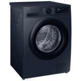 Samsung 9 kg, 5 star, AI EcoBubble, Super Speed, Wi-Fi, Hygiene Steam with Inbuilt Heater, Digital Inverter, Fully-Automatic Front Load Washing Machine (WW90DG5U24ASTL, Navy)