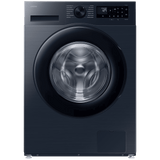 Samsung 9 kg, 5 star, AI EcoBubble, Super Speed, Wi-Fi, Hygiene Steam with Inbuilt Heater, Digital Inverter, Fully-Automatic Front Load Washing Machine (WW90DG5U24ASTL, Navy)