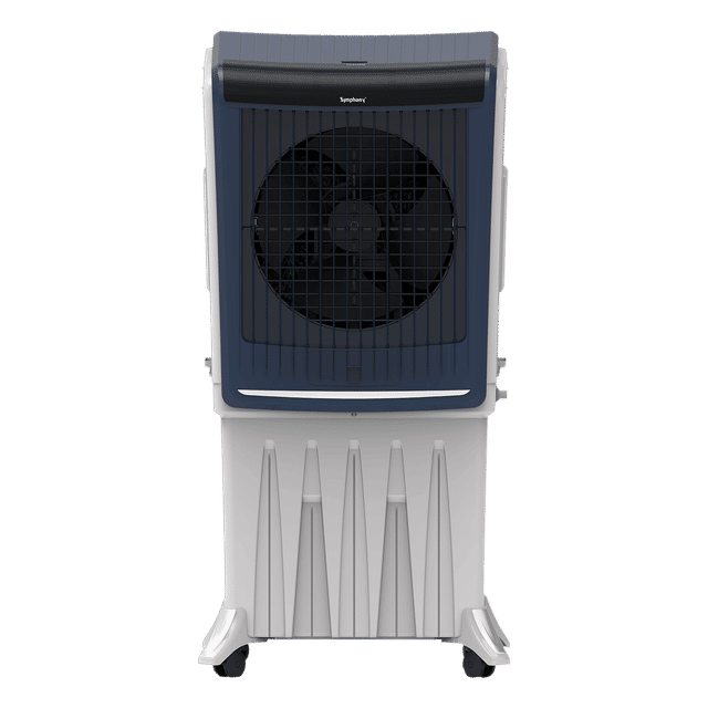 Symphony Silenzo 120i Desert Cooler | Super Silent Operation Powered by Owl Wing Fan | Honeycomb Pads | i-Pure+ Technology | CFD Technology | Remote & Touchscreen | (SILENZO120I)