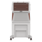 SYMPHONY TOUCH 50 Air Cooler| 185W Power Consumption | Suitable for Rooms up to 18 m² | Auto Louver Movement | Efficient Blower | Honeycomb Cooling Pads | Cool Flow Dispenser | Compact Design (97 cm Height) | Durable Engineering Plastic Body