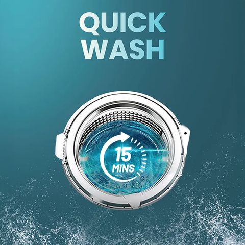 Haier 10.5 kg Fully Automatic Top Load Washing Machine (Black, Ultra Fresh Air, Pillow Shape Drum, Balance Clean Pulsator)-HWM105-316BK