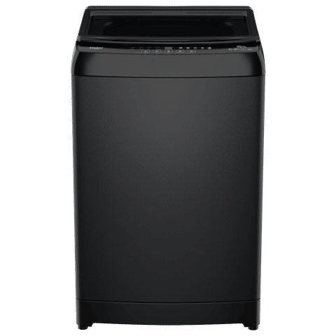 Haier 10.5 kg Fully Automatic Top Load Washing Machine (Black, Ultra Fresh Air, Pillow Shape Drum, Balance Clean Pulsator)-HWM105-316BK