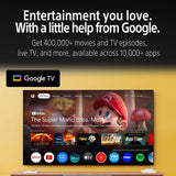 Sony BRAVIA 55"  4K HDR | Google TV | 4K Processor X1 | Dolby Atmos | Direct LED | HDMI 2.1 ALLM/eARC | Wi-Fi 6|PS5 Optimized Auto HDR Tone Mapping (Flush Surface Design) – K-55S25M2