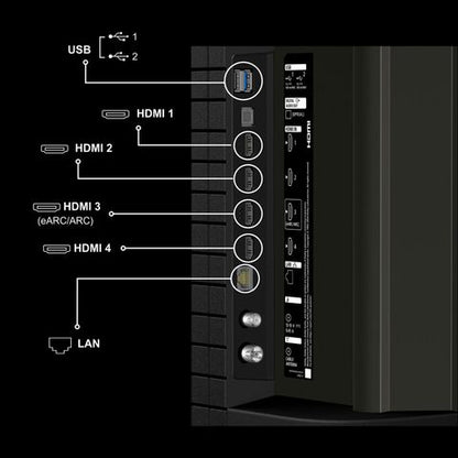 Sony BRAVIA 43" (109.22 cm )4K Google TV| 4K Processor X1™ | Direct LED | 50Hz Panel | ALLM/eARC (HDMI 2.1) | Smart Google TV™ | Voice Search | Apple AirPlay/HomeKit- (K-43S25M2)