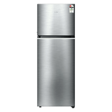 Haier 328 Litres 2 Star Frost Free Double Door Convertible Refrigerator with One Hour Icing Technology (HRF-3782BNSA-P, Nickel Steel)