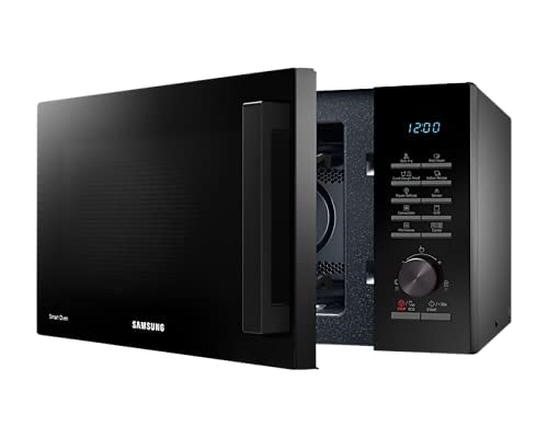 Samsung 28 L Convection Microwave Oven with Moisture Sensor (MC28A5145VK, Black, SlimFry)