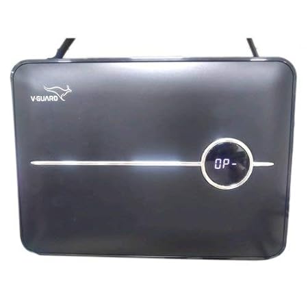 V-Guard Crystal 200 Prime Digital TV Stabilizer (6A) | 100V-290V Range, 4-6s Time Delay | For 80"+ Smart TVs & Home Theatres