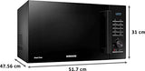 Samsung 28 L Convection Microwave Oven with Moisture Sensor (MC28A5145VK, Black, SlimFry)