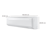 Samsung 1.5 Ton 5-Star WindFree™ Technology Inverter Split AC | PM 1.0 & Copper Anti-bacterial Filter | AI Auto Cooling | Wi-Fi Enabled SmartThings | R32 Refrigerant-(AR60H18D15WNNA)