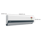 Daikin 1.5 Ton 5-Star Inverter Split AC (Copper Condenser, 5000W Cooling, 5.7 ISEER, 7 Hepta Sense, 4-Way Swing, R32 Refrigerant, PM 2.5 Filter, Dew Clean Tech, White)-ATKM50XV16MKB