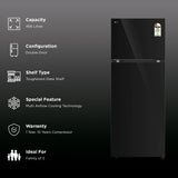 LG 466 Litres 2 Star Frost Free Double Door Smart Wifi Enabled Convertible Refrigerator with Fresh 0 Zone (GLT4626TEBM.DBMZEBN, Black Mirror) (2026 Model)