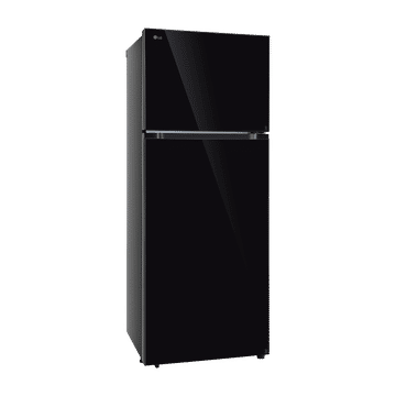 LG 466 Litres 2 Star Frost Free Double Door Smart Wifi Enabled Convertible Refrigerator with Fresh 0 Zone (GLT4626TEBM.DBMZEBN, Black Mirror) (2026 Model)
