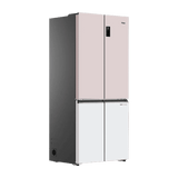 Haier 520L 3-Star Inverter Side-by-Side 4-Door Refrigerator (HRB-600RW, Rosette White, R600a Refrigerant)