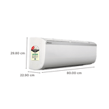 Daikin FTQ Series 1 Ton 2-Star Non-Inverter Split AC (3.35 kW / 11430 Btu/h Cooling, 3.90 ISEER, PM 2.5 Filter, New Coanda Airflow, Power Chill, Econo Mode, R-32 Refrigerant, White Indoor Unit)-FTQ35XV16WBB