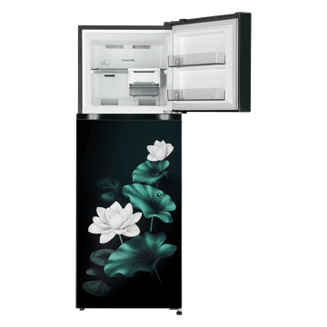 LG 251 Litres 2 Star Frost Free Double Door Convertible Refrigerator with Inverter Compressor ( Emerald Lotus) GLT2526XWEL.AELZEBN
