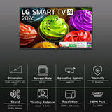 LG 80 cm (32 Inch) HD Ready AI Smart LED TV  | α5 AI Processor Gen9 | HDR10 | AI Sound Pro | webOS 26 | ThinQ AI | Wi-Fi Enabled | 2026 Model- 32LB651BPLA