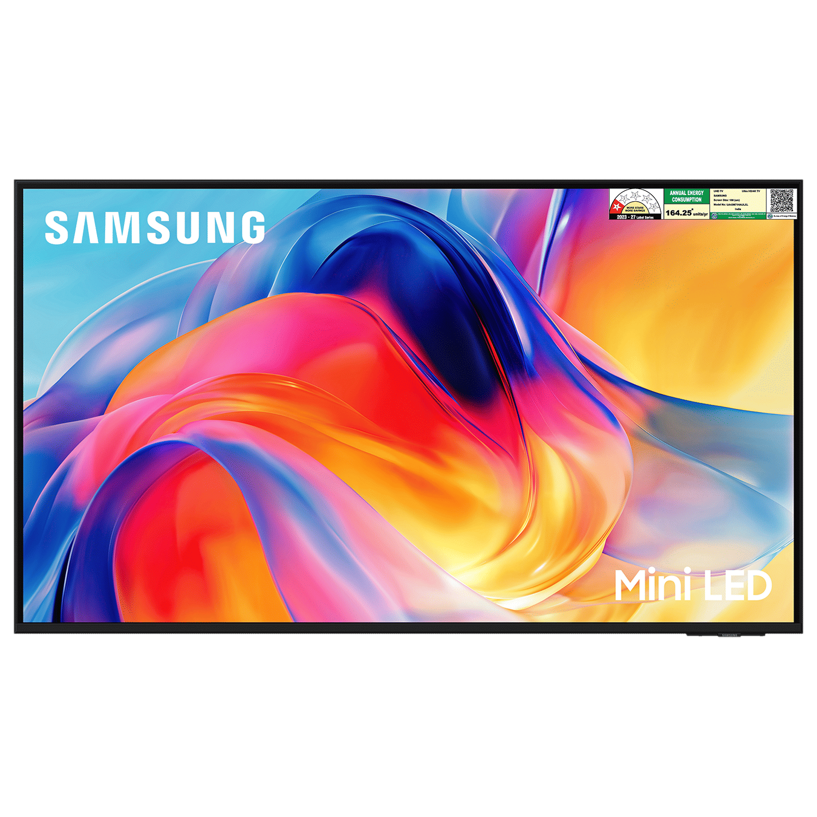 Samsung 43 Inch (109 CM)  Mini LED 4K Ultra HD Smart TV | Vision AI, Mini LED HDR, Motion Xcelerator, Adaptive Sound, Q-Symphony & SmartThings- UA43M71HAULXL