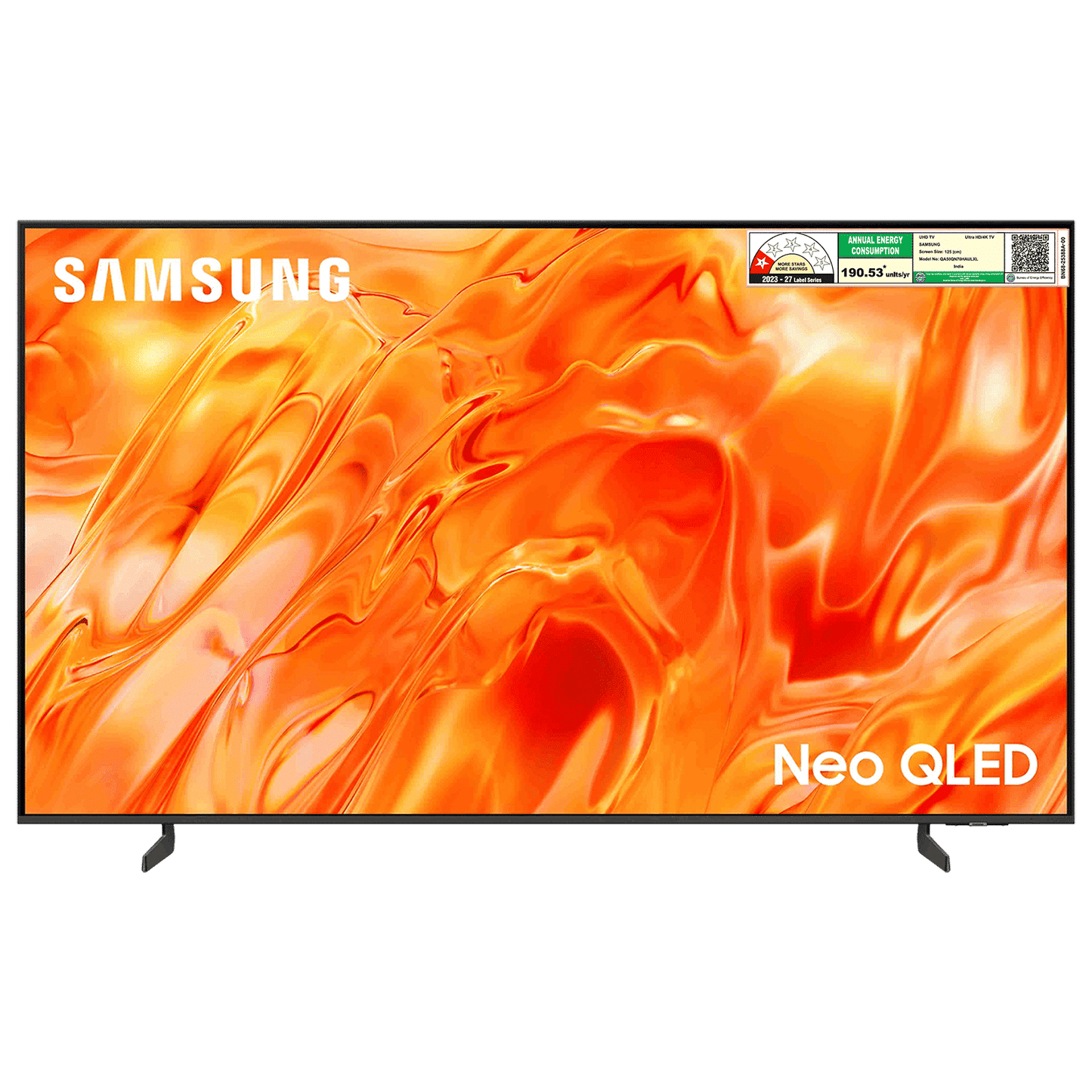 Samsung  125 cm (50 Inch) Neo QLED 4K UHD Mini LED Smart TV | Quantum Matrix Technology | Neo Quantum HDR | 4K AI Upscaling | Motion Xcelerator | Tizen OS | Voice Assistant Support | 2026 Model - QA50QN70HAULXL