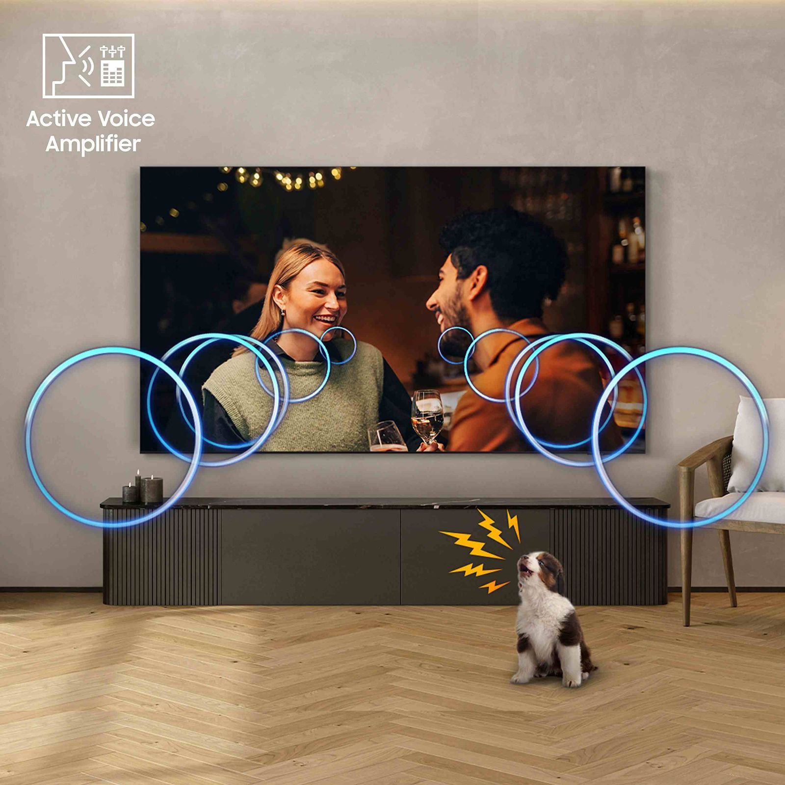 Samsung  163 cm (65 Inch) Neo QLED 4K UHD Mini LED Smart TV | Quantum Matrix Technology | Neo Quantum HDR | 4K AI Upscaling | Motion Xcelerator | Tizen OS | Voice Assistant Support | 2026 Model - QA65QN70HAULXL