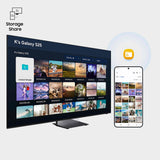 Samsung  163 cm (65 Inch) Neo QLED 4K UHD Mini LED Smart TV | Quantum Matrix Technology | Neo Quantum HDR | 4K AI Upscaling | Motion Xcelerator | Tizen OS | Voice Assistant Support | 2026 Model - QA65QN70HAULXL