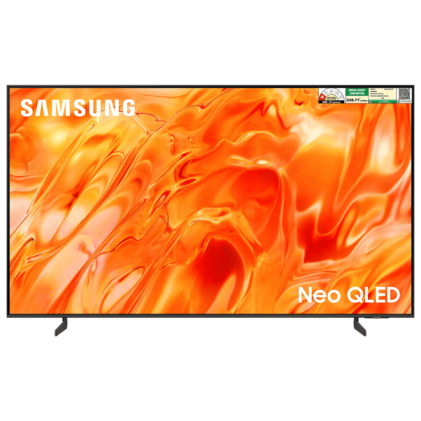 Samsung  138 cm (55 Inch) Neo QLED 4K UHD Mini LED Smart TV | Quantum Matrix Technology | Neo Quantum HDR | 4K AI Upscaling | Motion Xcelerator | Tizen OS | Voice Assistant Support | 2026 Model - QA55QN70HAULXL