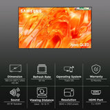 Samsung  163 cm (65 Inch) Neo QLED 4K UHD Mini LED Smart TV | Quantum Matrix Technology | Neo Quantum HDR | 4K AI Upscaling | Motion Xcelerator | Tizen OS | Voice Assistant Support | 2026 Model - QA65QN70HAULXL