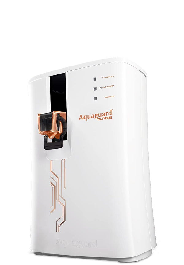 AQUAGUARD Superb Ro+Uv+Mtds Water Purifier, with Activ copper and stainless steel tank